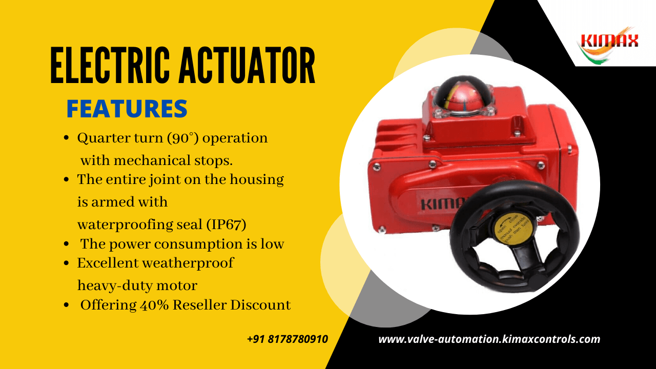 Electric Actuators Manufacturer in India